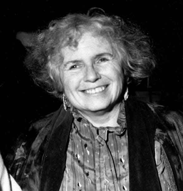 Grace at 1987 WRL event in her honor