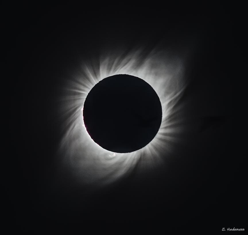 full corona with 9 stacked photos